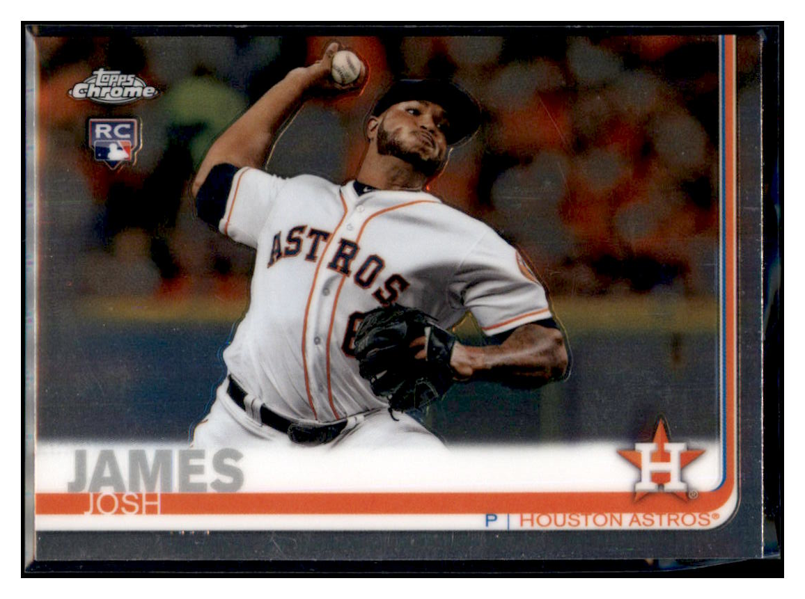 2019 Topps Chrome Josh
  James   RC Houston Astros Baseball Card
  GMMGA simple Xclusive Collectibles   