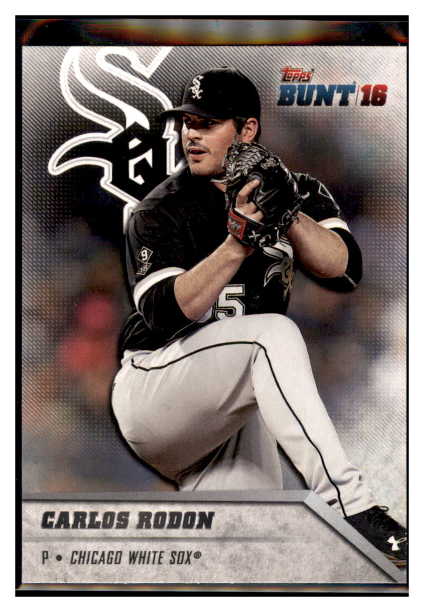 2016 Topps Bunt Carlos
  Rodon   Chicago White Sox Baseball Card
  GMMGA simple Xclusive Collectibles   