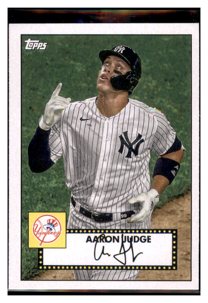 2021 Topps Aaron Judge New York Yankees #T52-1 Baseball Card GMMGB