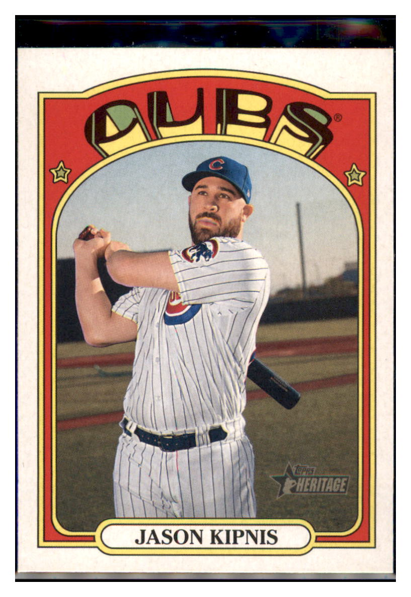 2021 Topps Heritage Jason
  Kipnis   Chicago Cubs Baseball Card
  GMMGB simple Xclusive Collectibles   