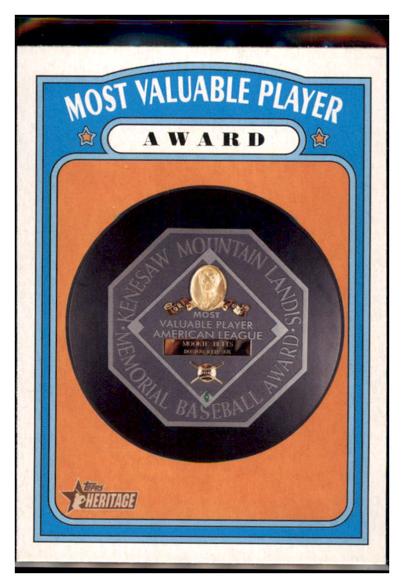 2021 Topps Heritage MVP
  Award    Baseball Card GMMGB simple Xclusive Collectibles   