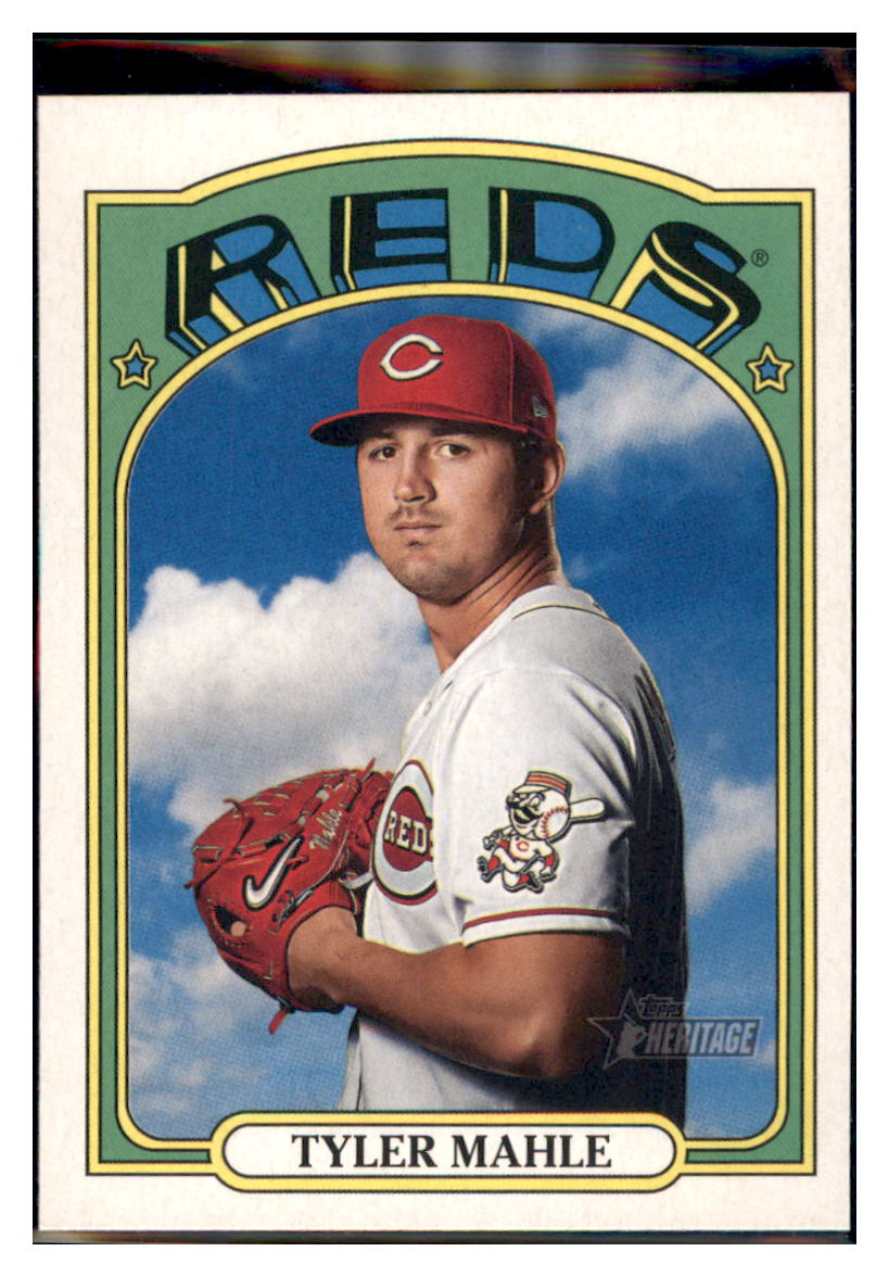 2021 Topps Heritage Tyler
  Mahle   Cincinnati Reds Baseball Card
  GMMGB simple Xclusive Collectibles   