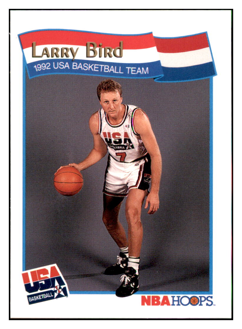 1991 Hoops McDonald's Larry
  Bird   USA Basketball Card GMMGB simple Xclusive Collectibles   