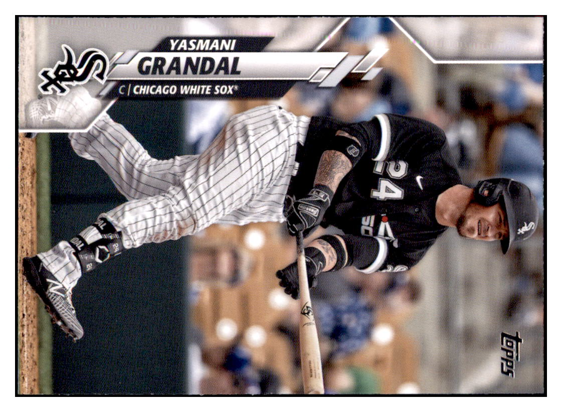 2020 Topps Update Yasmani
  Grandal    Chicago White Sox Baseball
  Card GMMGC simple Xclusive Collectibles   