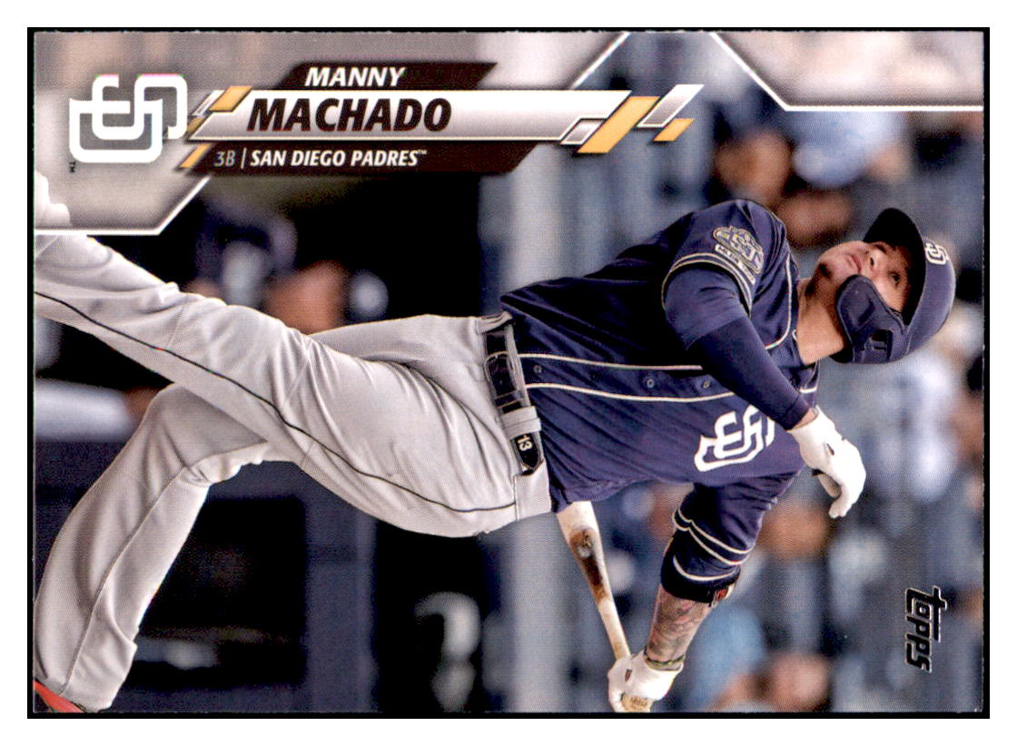 2020 Topps San Diego Padres
  Manny Machado    San Diego Padres
  Baseball Card GMMGC simple Xclusive Collectibles   