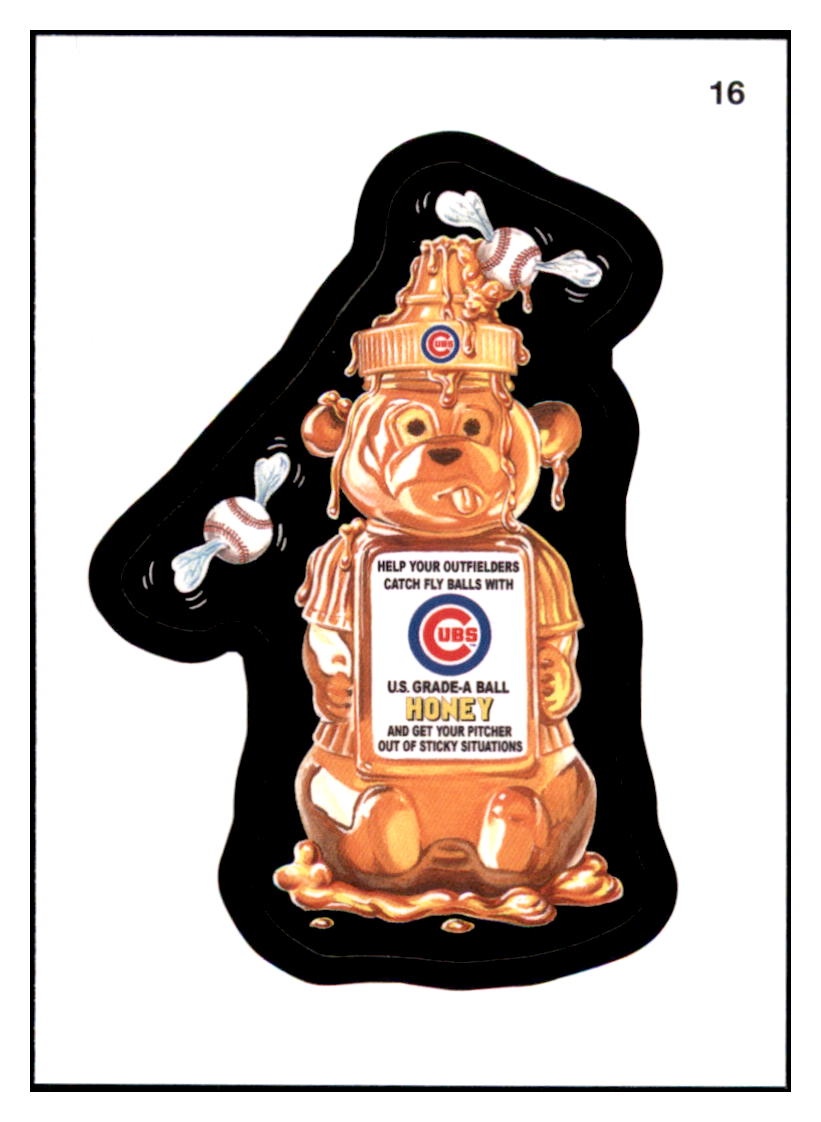 2016 Topps MLB Wacky
  Packages Cubs Honey   Chicago Cubs
  Baseball Card GMMGD simple Xclusive Collectibles   