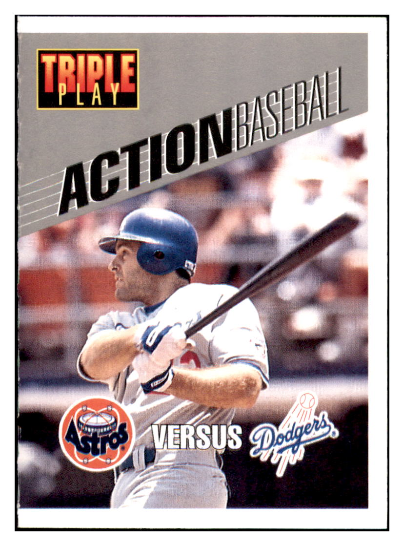 1993 Triple Play Eric Karros
  Action  Los Angeles Dodgers Baseball
  Card GMMGD_1a simple Xclusive Collectibles   