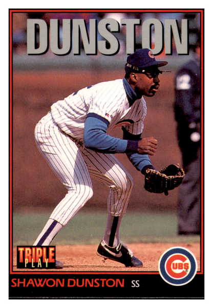 Topps Shawon Dunston Baseball Trading Cards