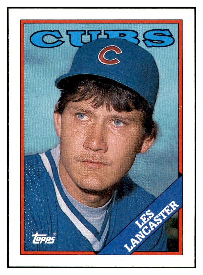 1988 Topps Les
  Lancaster   Chicago Cubs Baseball Card
  GMMGD simple Xclusive Collectibles   