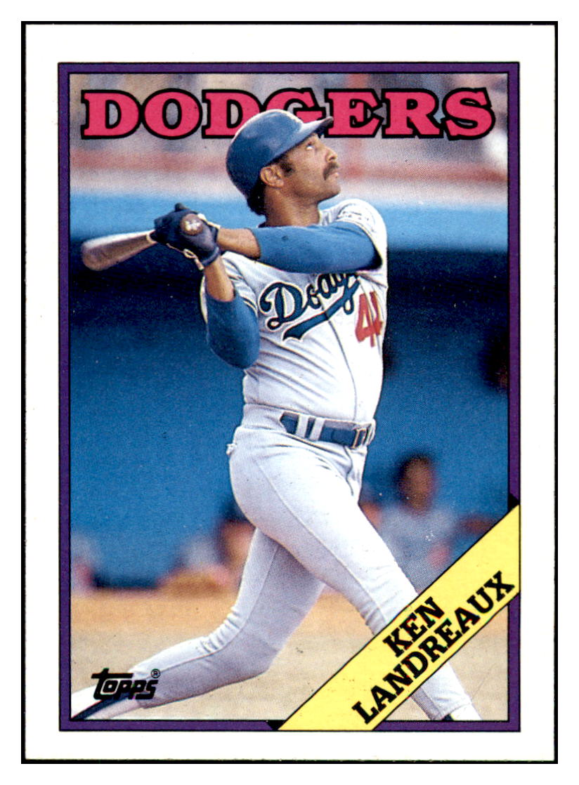 1988 Topps Ken
  Landreaux   Los Angeles Dodgers
  Baseball Card GMMGD simple Xclusive Collectibles   