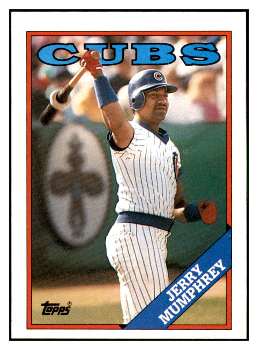 1988 Topps Jerry
  Mumphrey   Chicago Cubs Baseball Card
  GMMGD_1a simple Xclusive Collectibles   