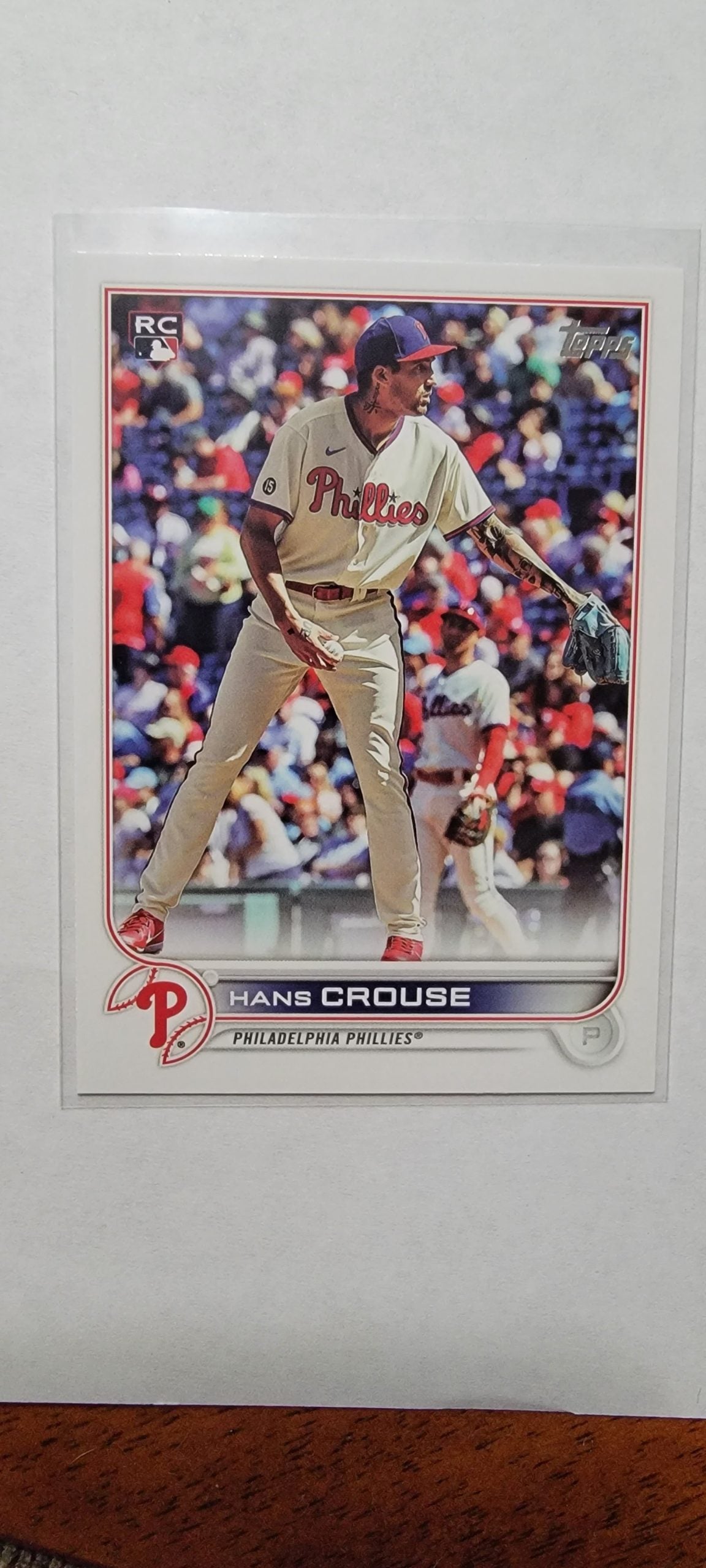 2022 Topps Series 2 Hans Crouse Baseball Card AVM1 simple Xclusive Collectibles   