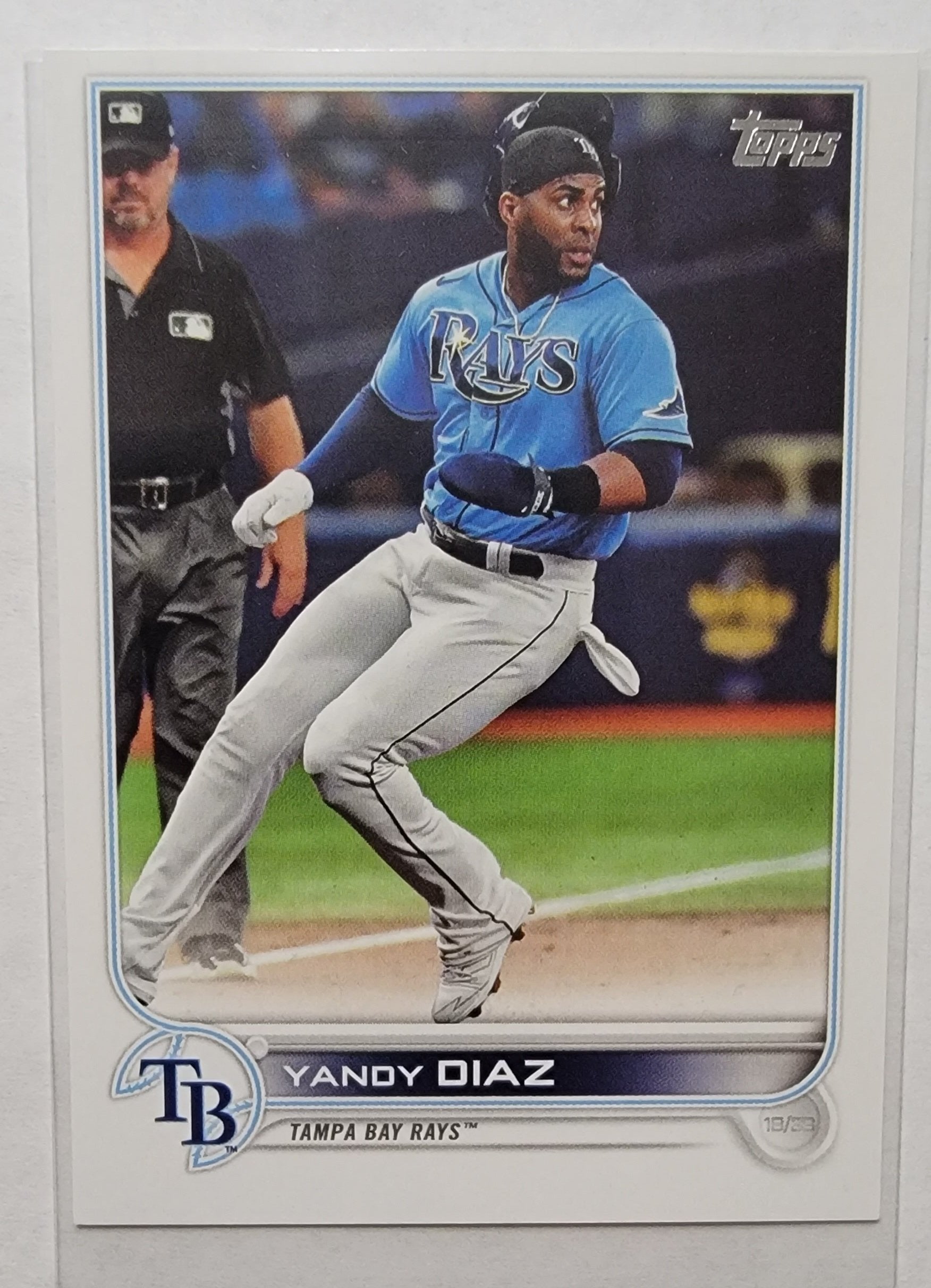 2022 Topps Series 2 Yandy Diaz Baseball Card AVM1 simple Xclusive Collectibles   
