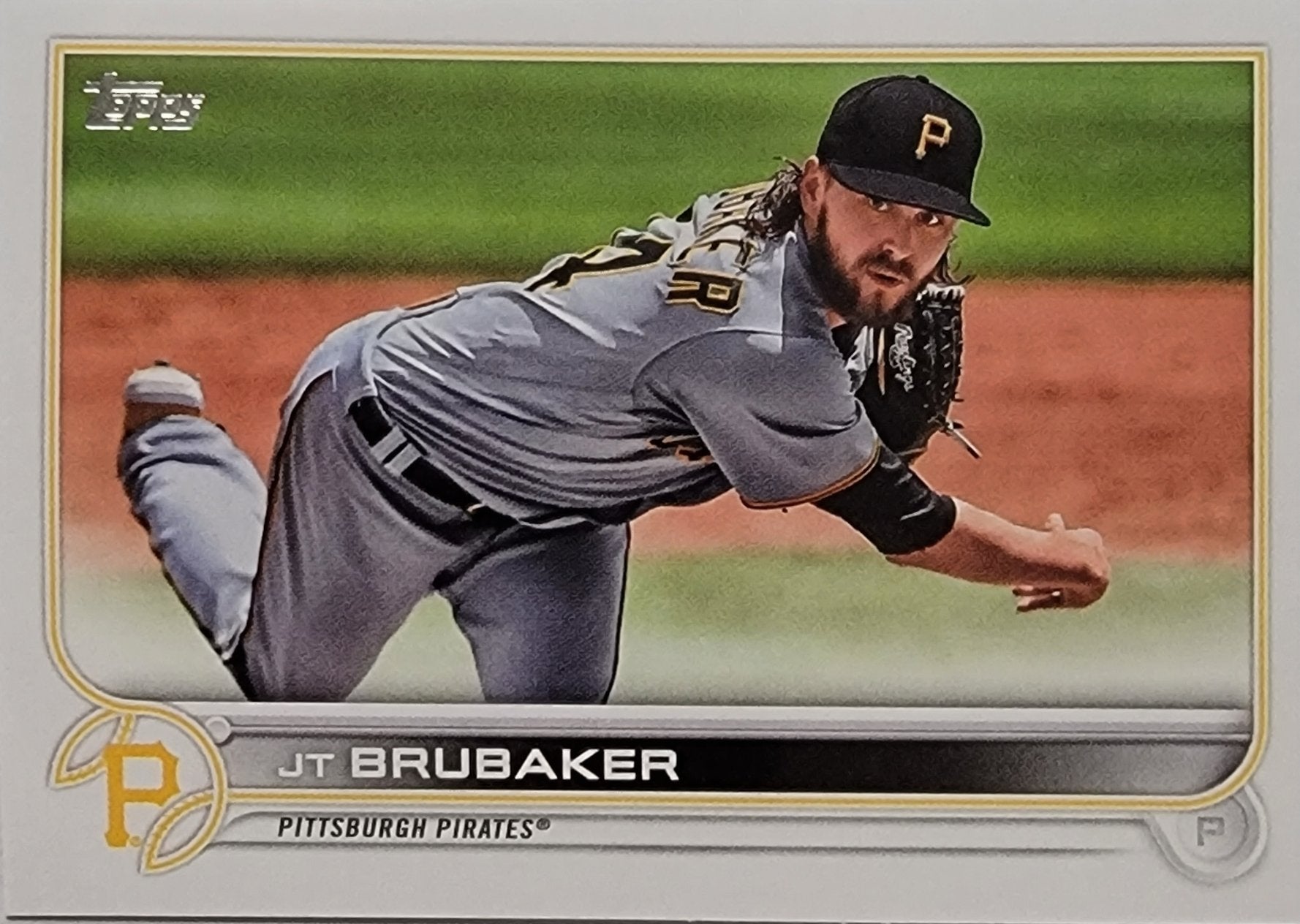 2022 Topps Series 2 JT Brubaker Baseball Card AVM1 simple Xclusive Collectibles   
