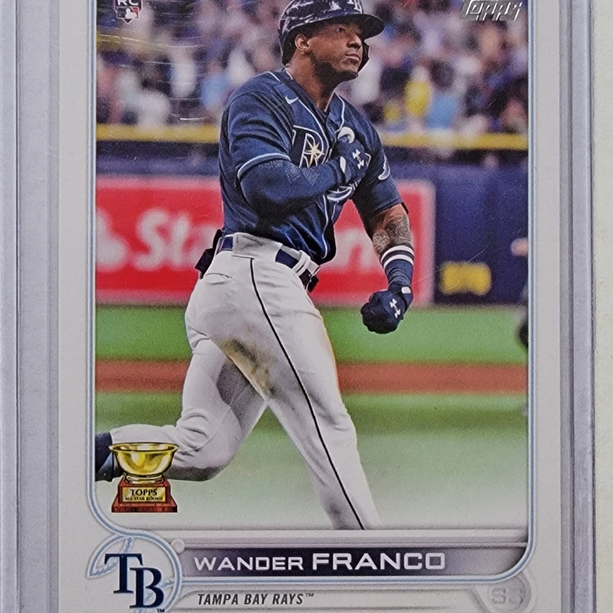 ORIGINAL Wander Franco Tampa Bay Rays Topps stars of MLB 