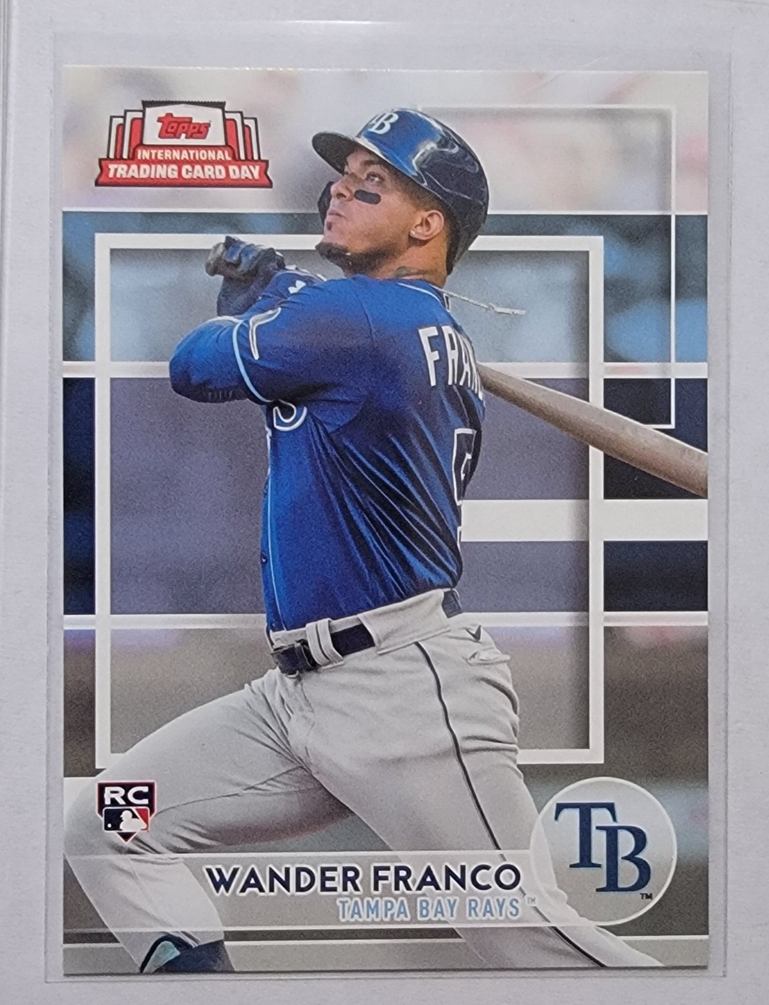 2022 Topps International Trading Card Day Wander Franco Rookie Baseball Card AVM1 simple Xclusive Collectibles   