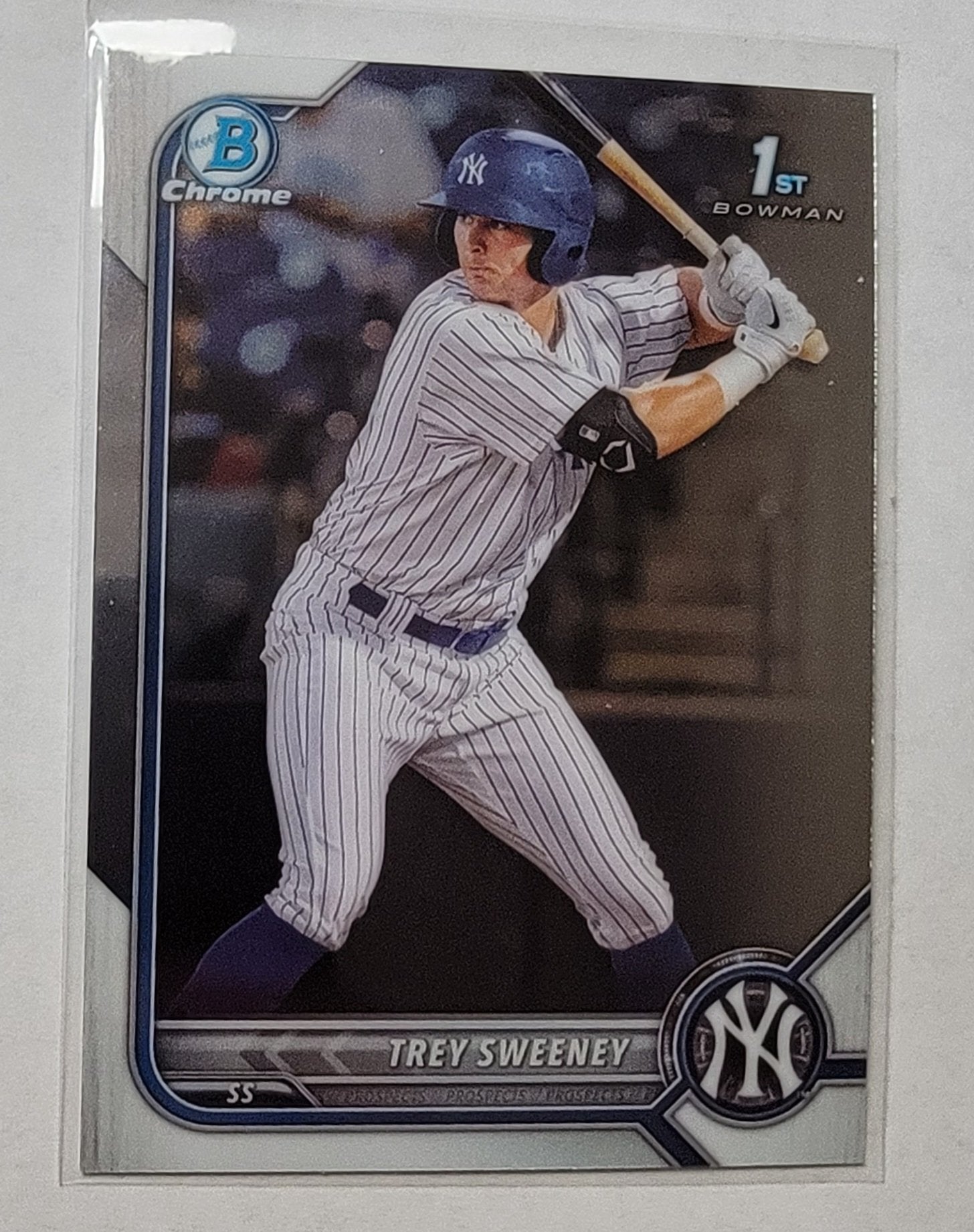 2022 Bowman Chrome Trey Sweeney Mega Box 1st on Bowman Baseball Card AVM1 simple Xclusive Collectibles   