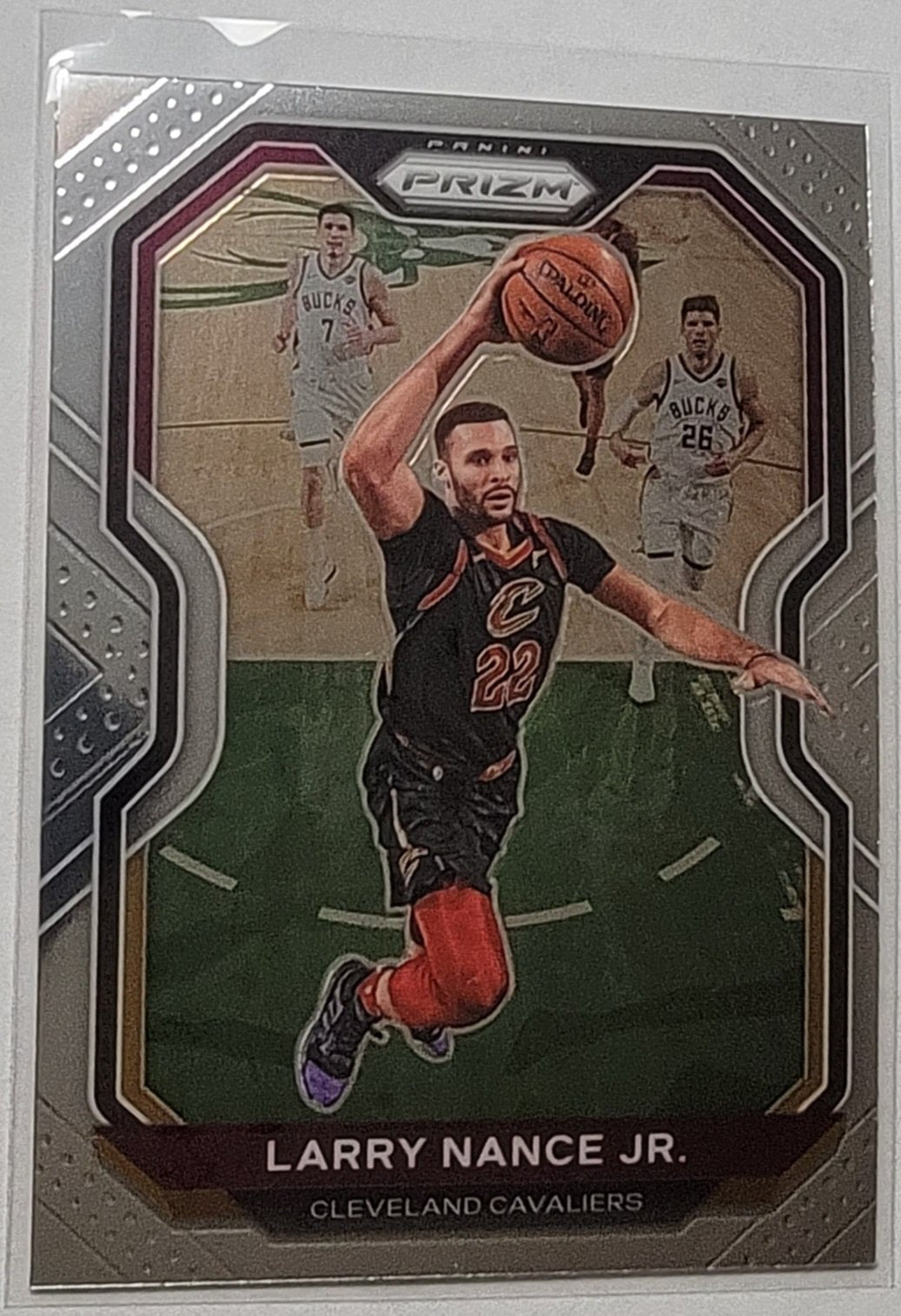 2020-21 Panini Prizm Larry Nance Jr Basketball Card AVM1 simple Xclusive Collectibles   