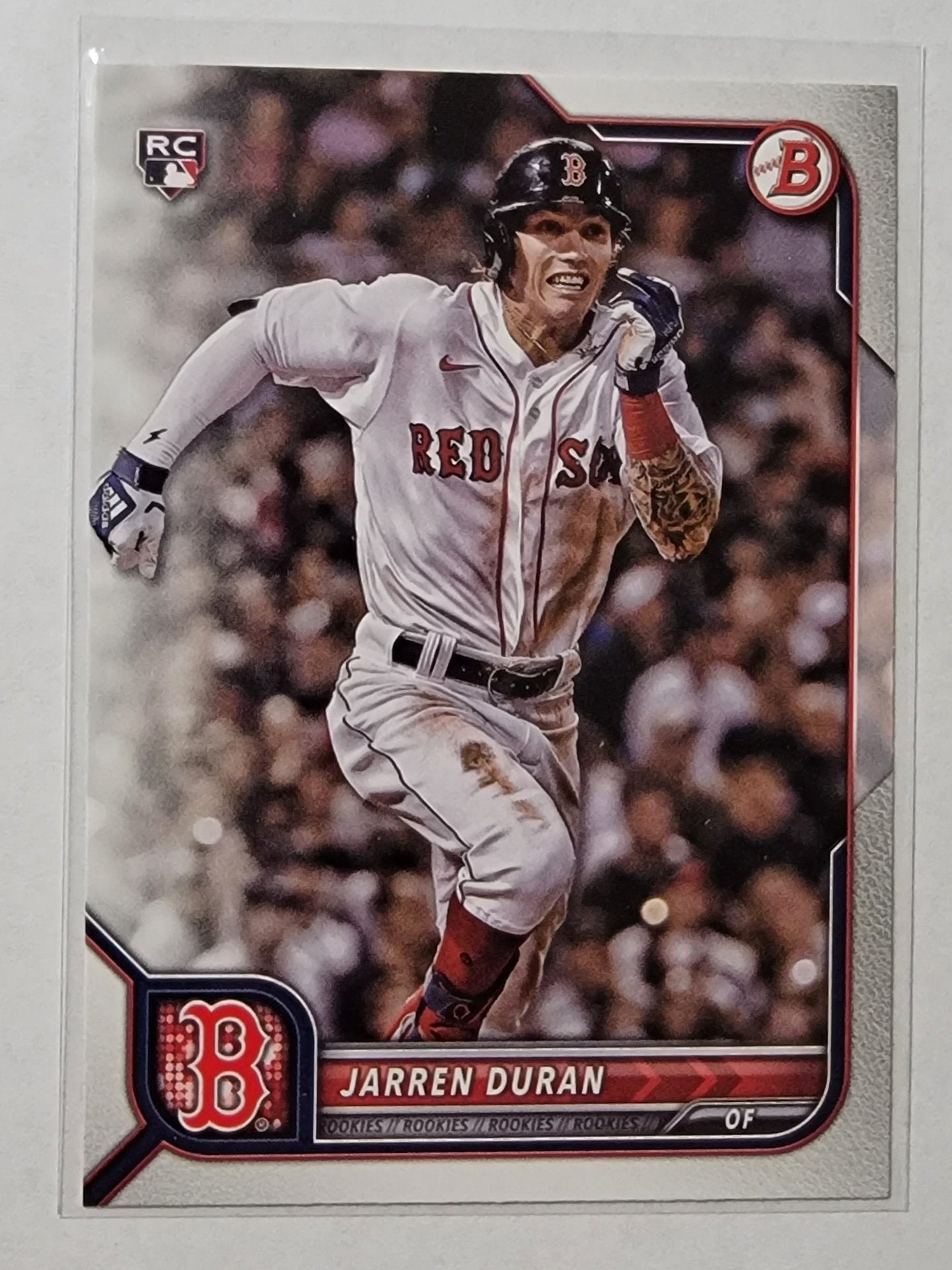 2022 Bowman Jarren Duran Mega Box Paper Rookie Baseball Card AVM1 simple Xclusive Collectibles   