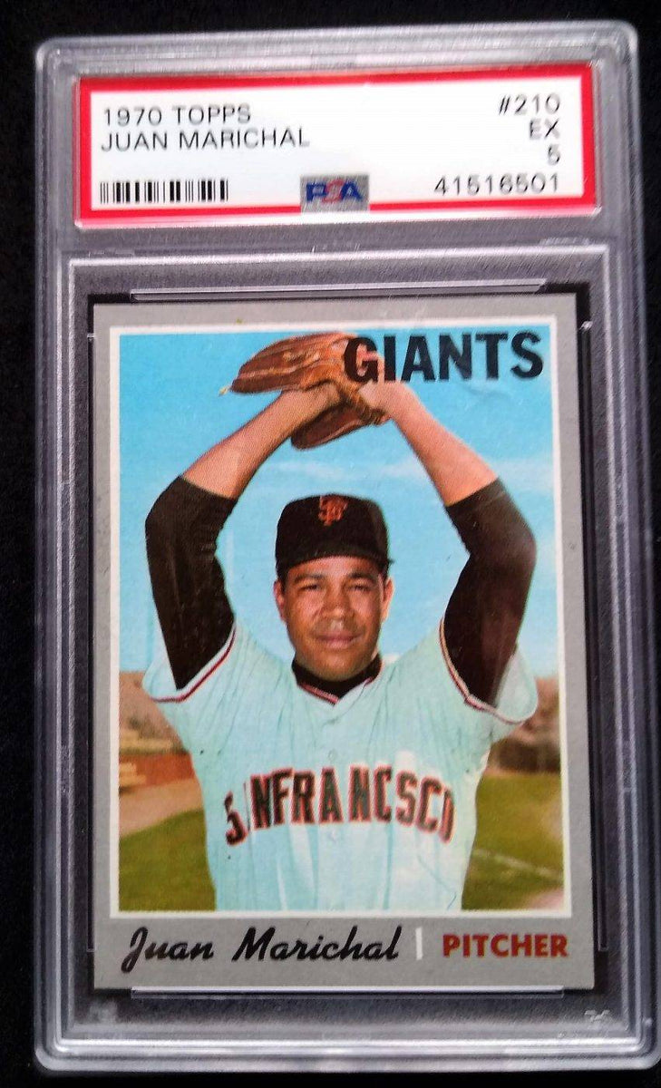 1970 Topps #210 Juan Marichal San Francisco Giants Baseball Card Nm/mt