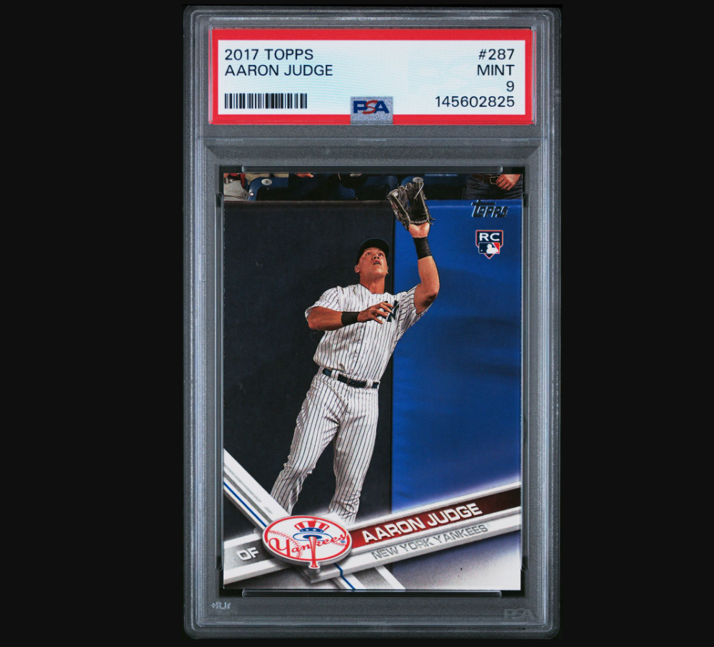 2017 Topps Aaron Judge #287 PSA 9