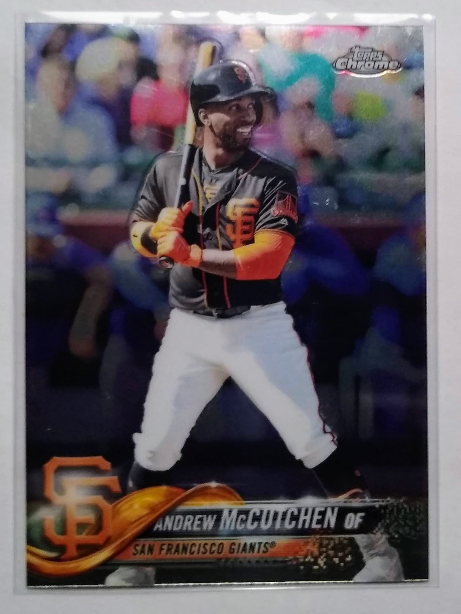 2018 Topps Chrome Andrew McCutchen Baseball Card simple Xclusive Collectibles   