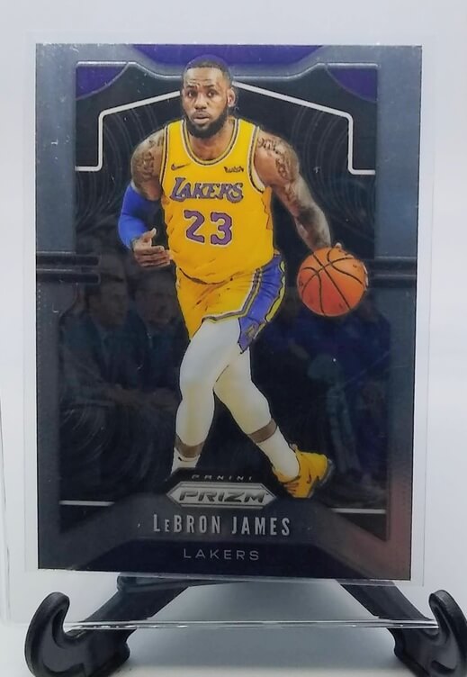 2019-20 Panini Prizm Lebron James Basketball Card simple Xclusive Collectibles   