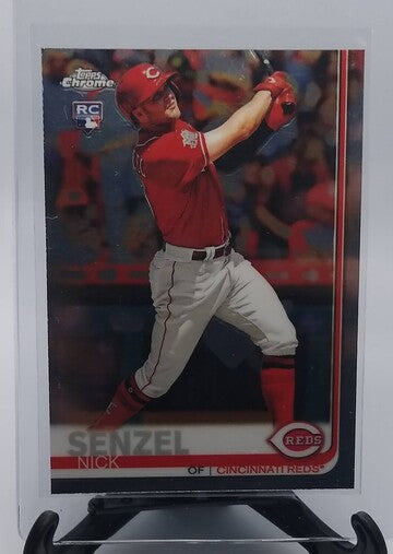 2019 Topps Chrome Nick Senzel Rookie Baseball Card simple Xclusive Collectibles   