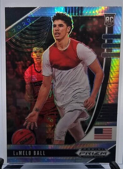 2020-21 Panini Prizm Draft Lamelo Ball Prism Refractor Basketball Card simple Xclusive Collectibles   