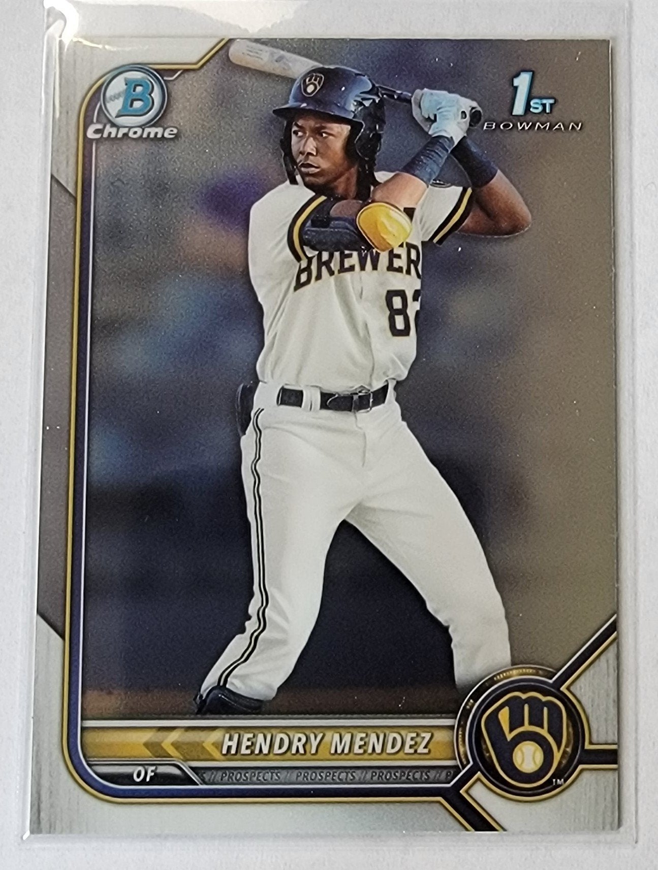 2022 Bowman Chrome Henry Mendez Mega Box 1st on Bowman Baseball Card AVM1 simple Xclusive Collectibles   