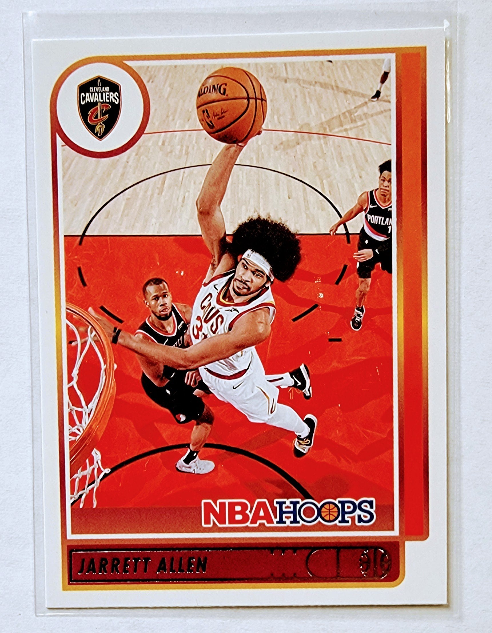 2021-22 Panini NBA Hoops Jarrett Allen Basketball Card AVM1 simple Xclusive Collectibles   