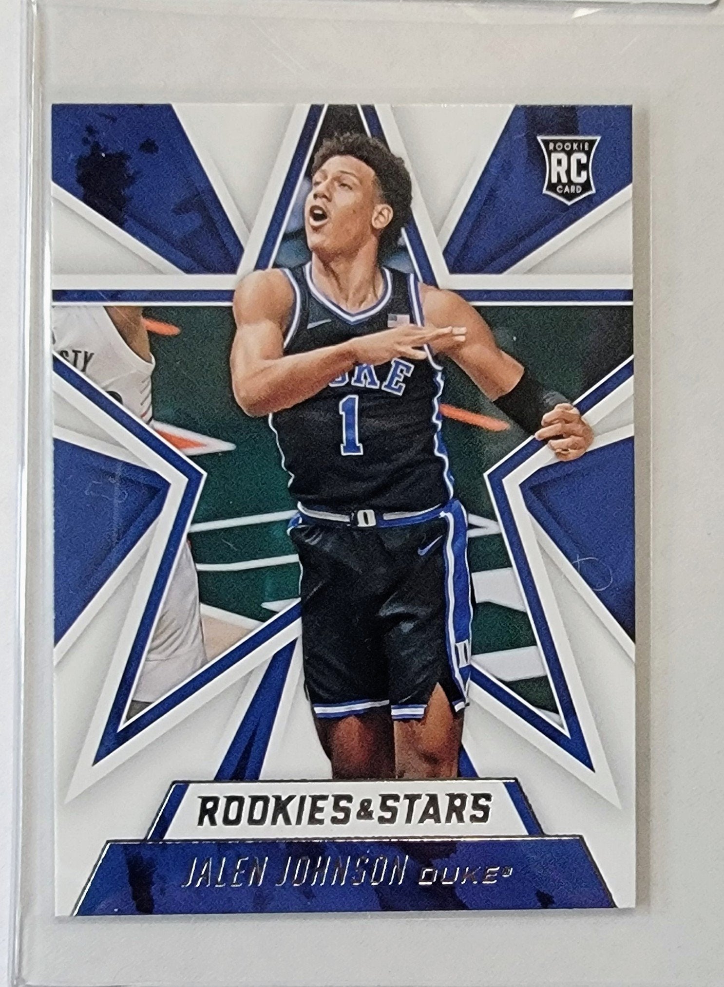 2021 Panini Chronicles Draft Picks Jalen Johnson Rookies and Stars Rookie Basketball Card AVM1 simple Xclusive Collectibles   