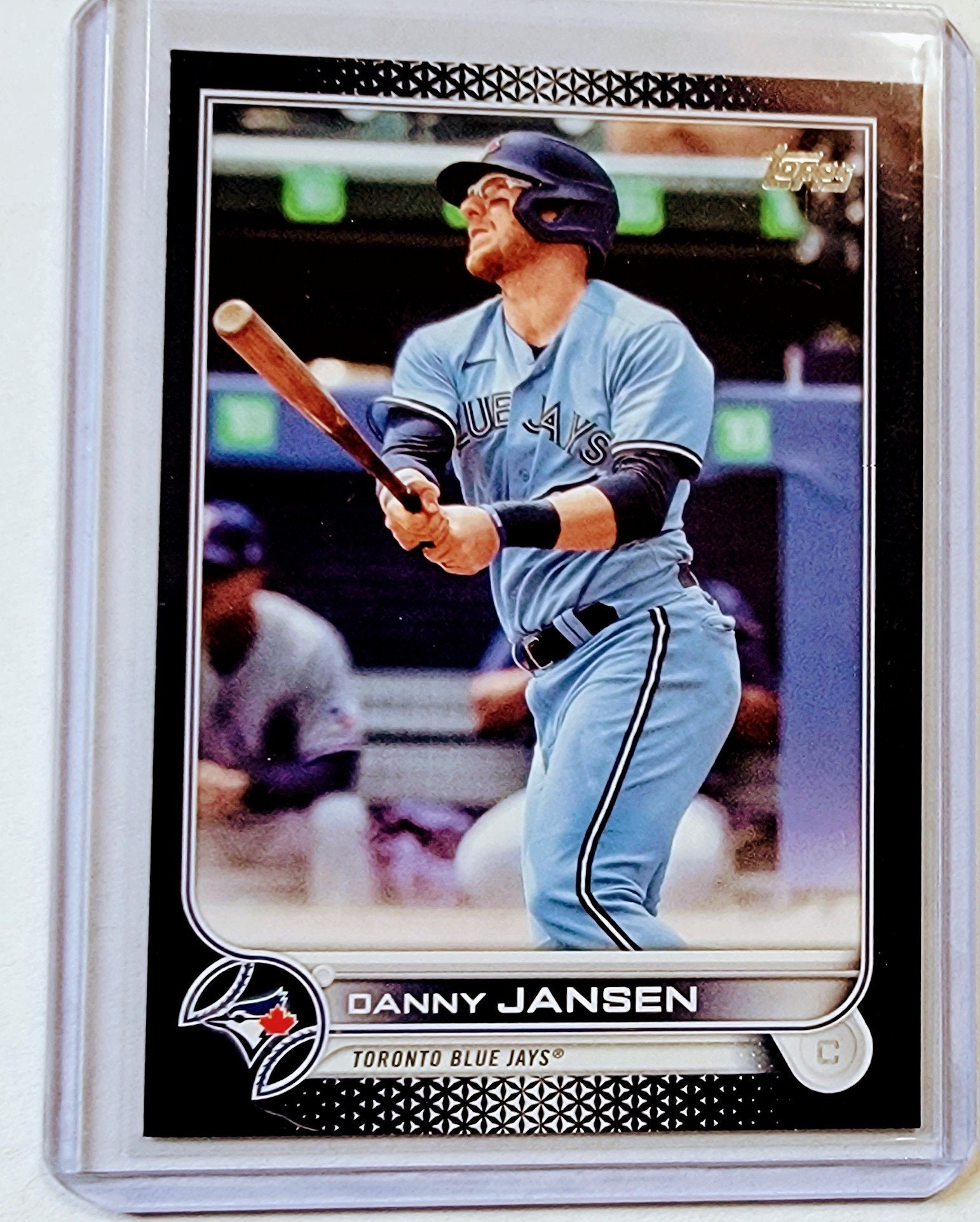 2022 Topps Danny Jansen Black Border Baseball Card simple Xclusive Collectibles   
