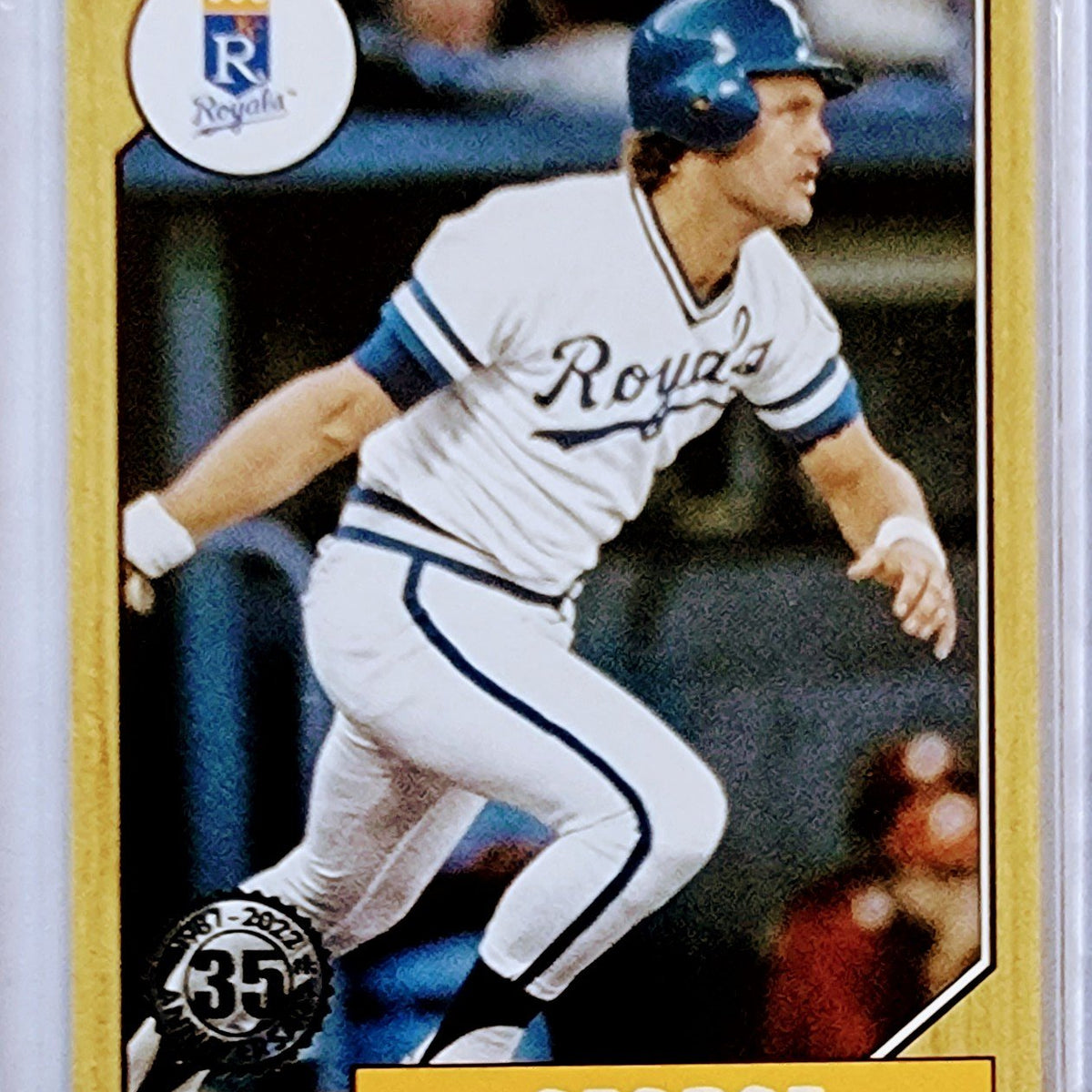 2022 Topps George Brett 1987 35th Anniversary Baseball Card