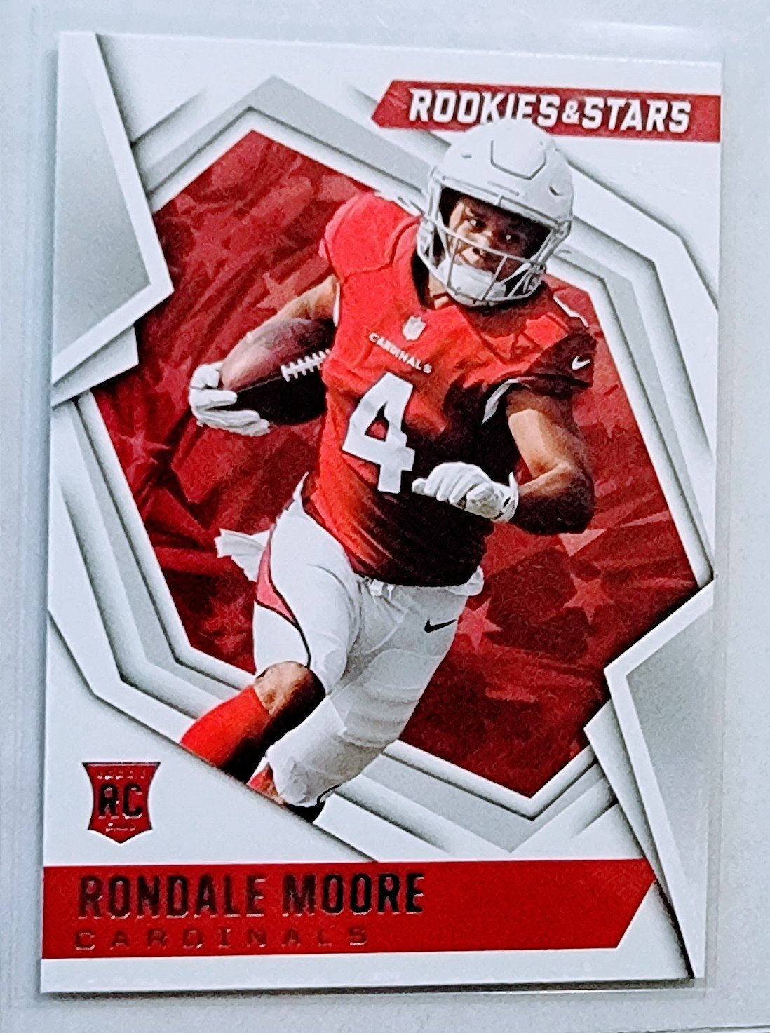 2021 Panini Rookies and Stars Rondale Moore Rookie Football Card AVM1 simple Xclusive Collectibles   