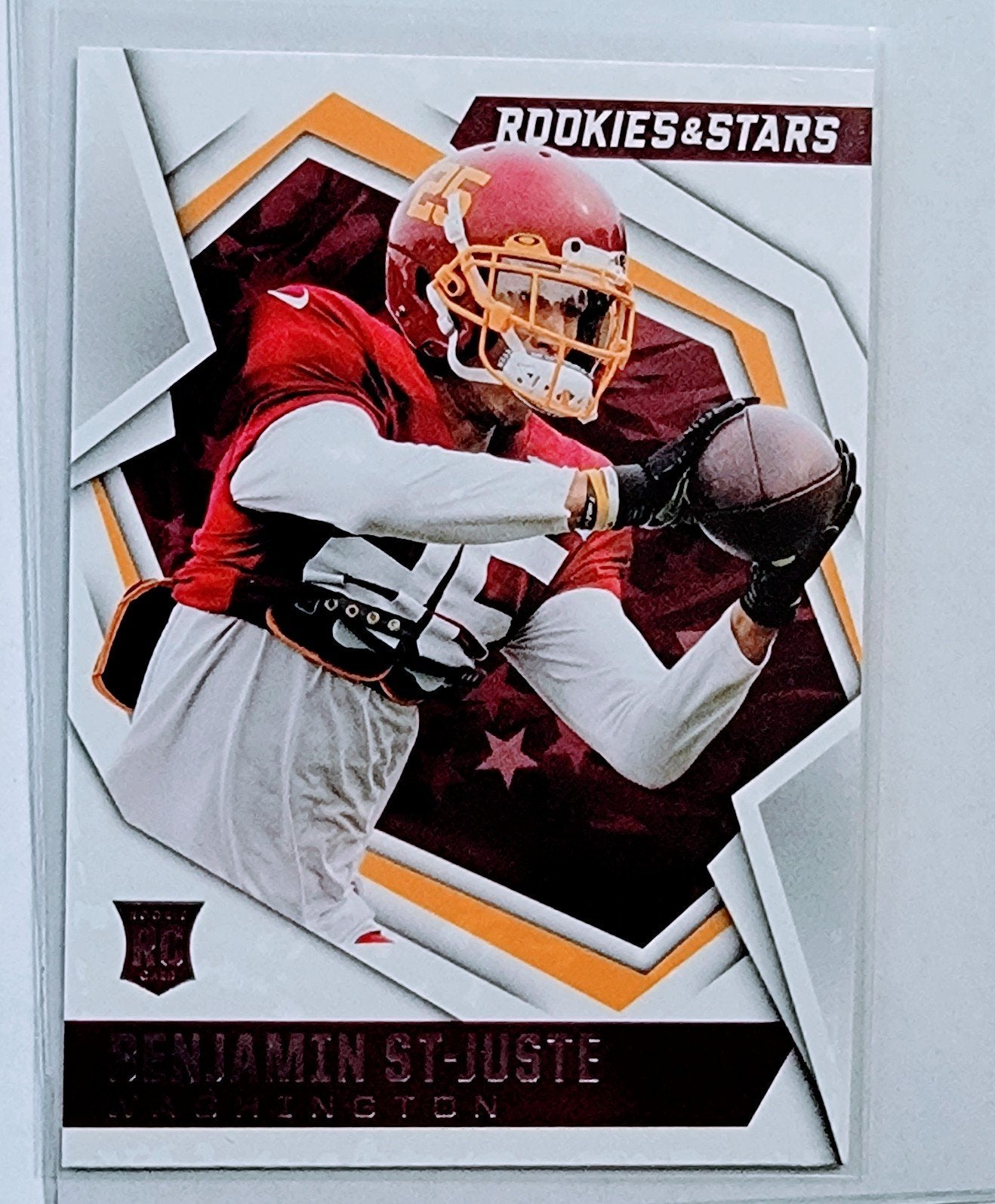 2021 Panini Rookies and Stars Benjamin St-Juste Rookie Football Card AVM1 simple Xclusive Collectibles   