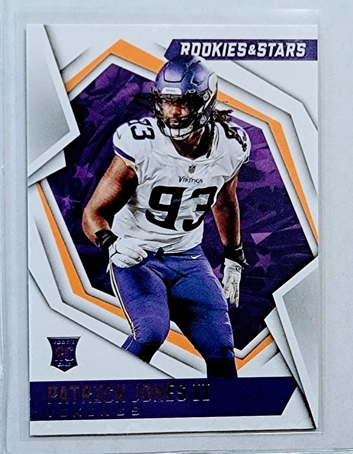 2021 Panini Rookies and Stars Patrick Jones II Rookie Football Card AVM1 simple Xclusive Collectibles   