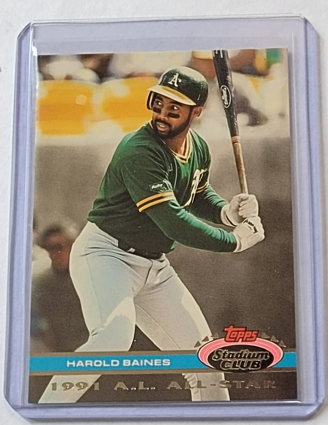 1992 Topps Stadium Club Dome Harold Baines 1991 All Star MLB Baseball Trading Card TPTV simple Xclusive Collectibles   