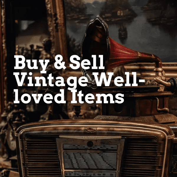 buy vintage collectibles, sell vintage collectibles