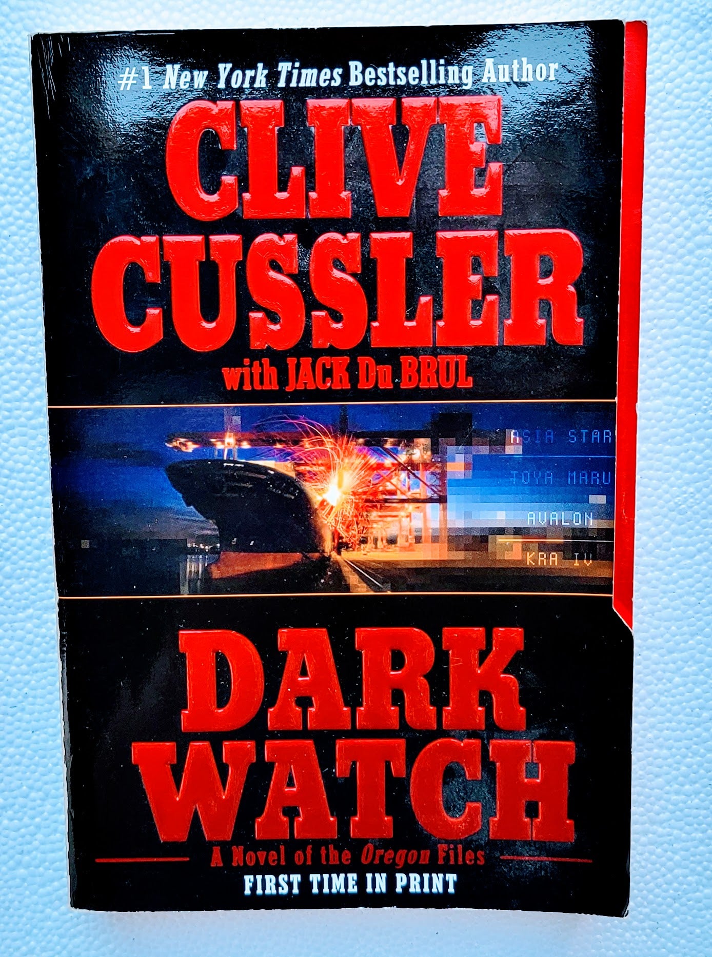 Dark Watch: A Novel of the Oregon Files Novel Series Book by Clive Cussler and Jack Du Brul  Xclusive Collectibles   