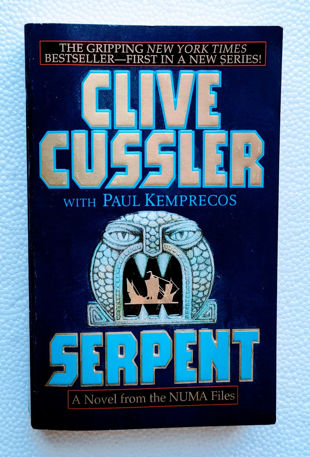 Serpent: A Kurt Austin Adventure from the NUMA Files Book Series by Clive Cussler (with Paul Kemprecos)  Xclusive Collectibles   
