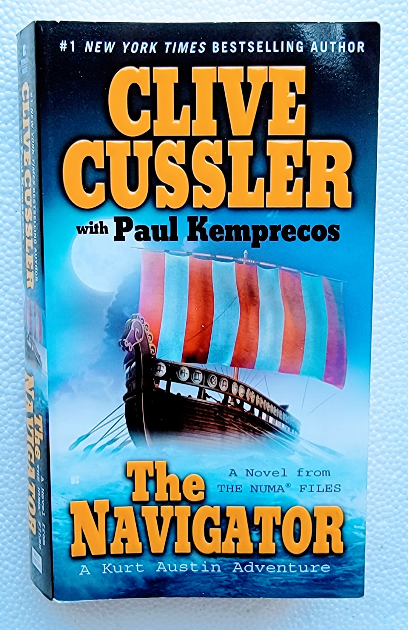 The Navigator: A Globetrotting Adventure with Kurt Austin and the NUMA Team Book by Clive Cussler (with Paul Kemprecos)  Xclusive Collectibles   