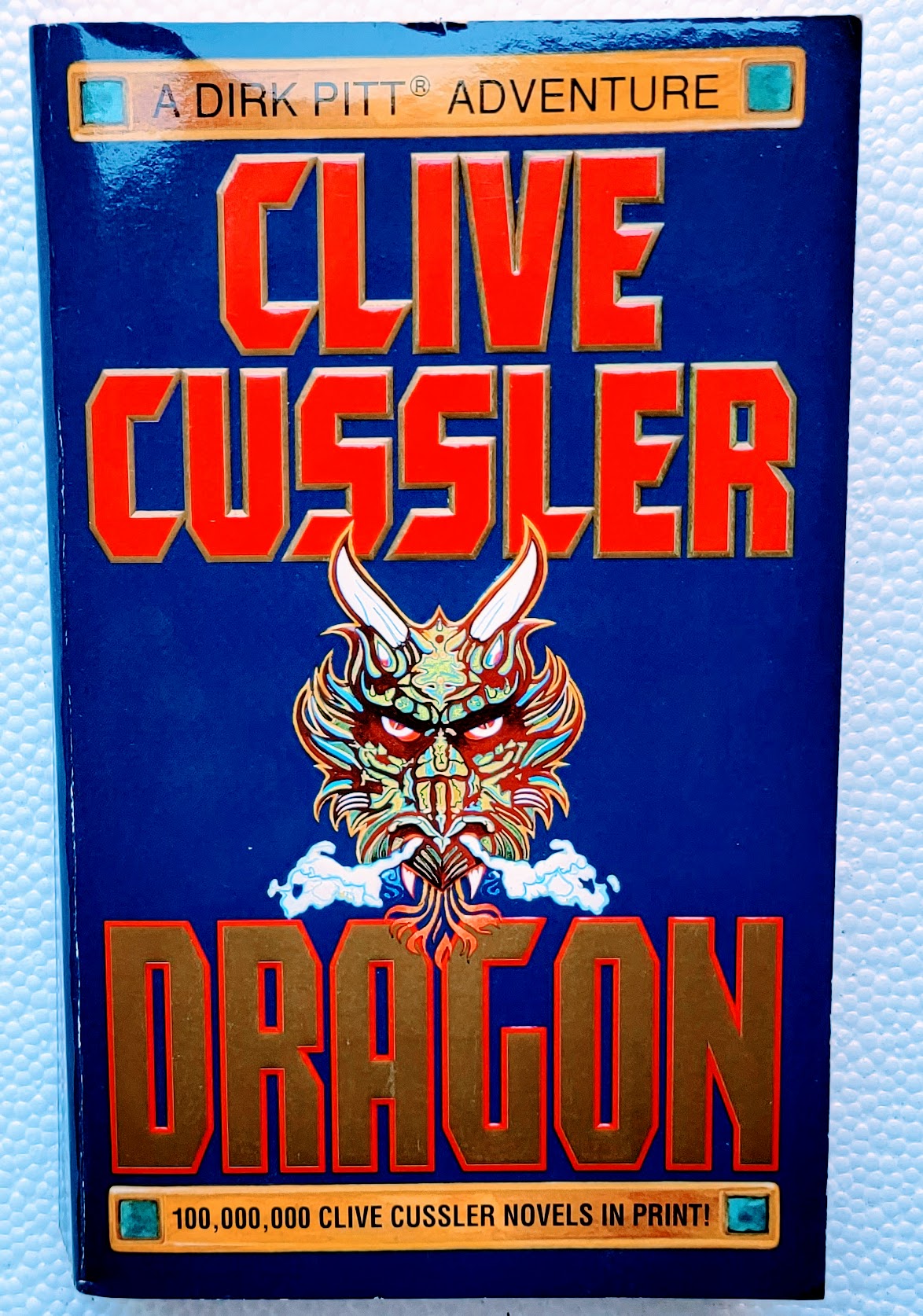Dragon: Book by Clive Cussler: Dive into a World of Underwater Mystery and Intrigue!  Xclusive Collectibles   