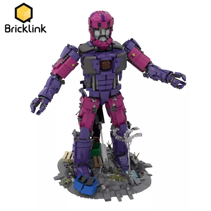 Bricklink s X Men Sentinel Brick Model 2506 Pieces Compatible with