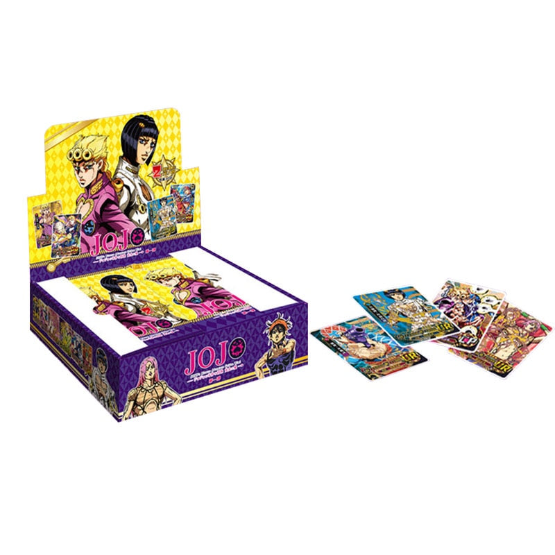 3/5Pcs Bandai JoJo Japanese Anime Adventure Cards