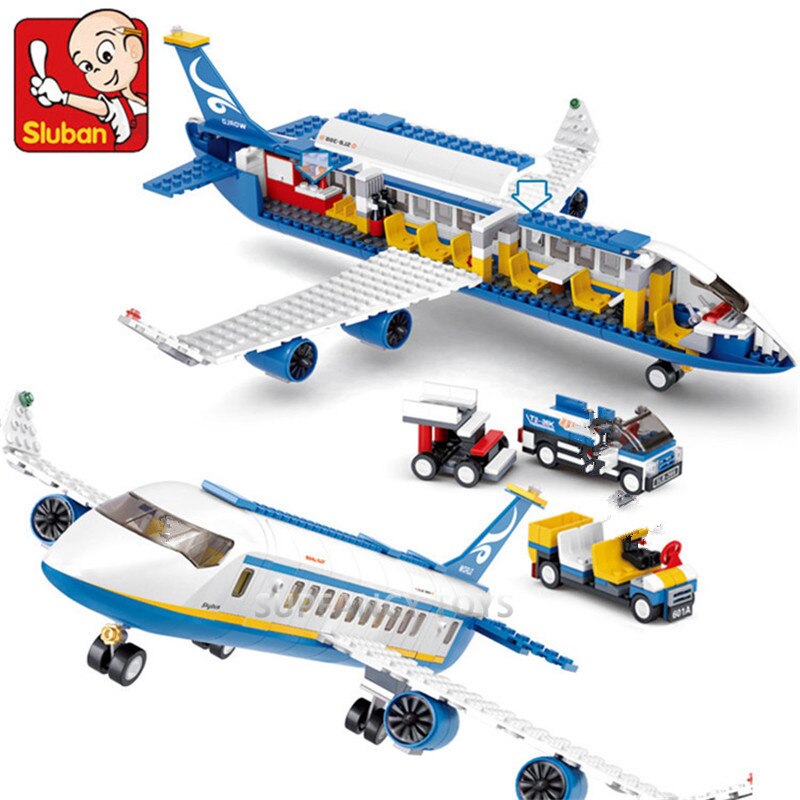 463Pcs City Airport Airbus Aircraft Model Building Blocks: Ultimate Educational Toy for Kids