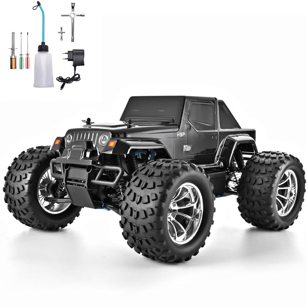 HSP 1:10 Scale Nitro Gas Power RC Monster Truck - Off-Road Thrills