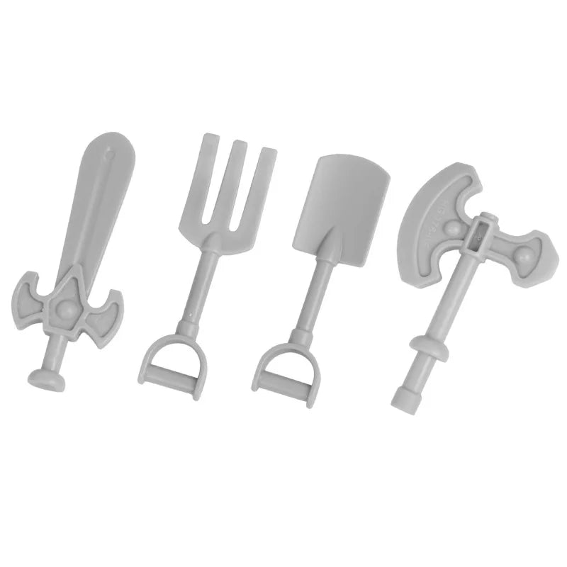 Horse and Armor Building Blocks Set – Knight Accessories & Battle Gear