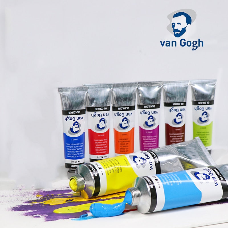 Holland Royal Van Gogh 40ml Series 2 Professional Oil Paints: Vibrant Canvas Pigment Art Supplies for Artists
