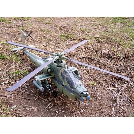 Build the AH-64A Apache Longbow Helicopter - 3D Paper Model Kit